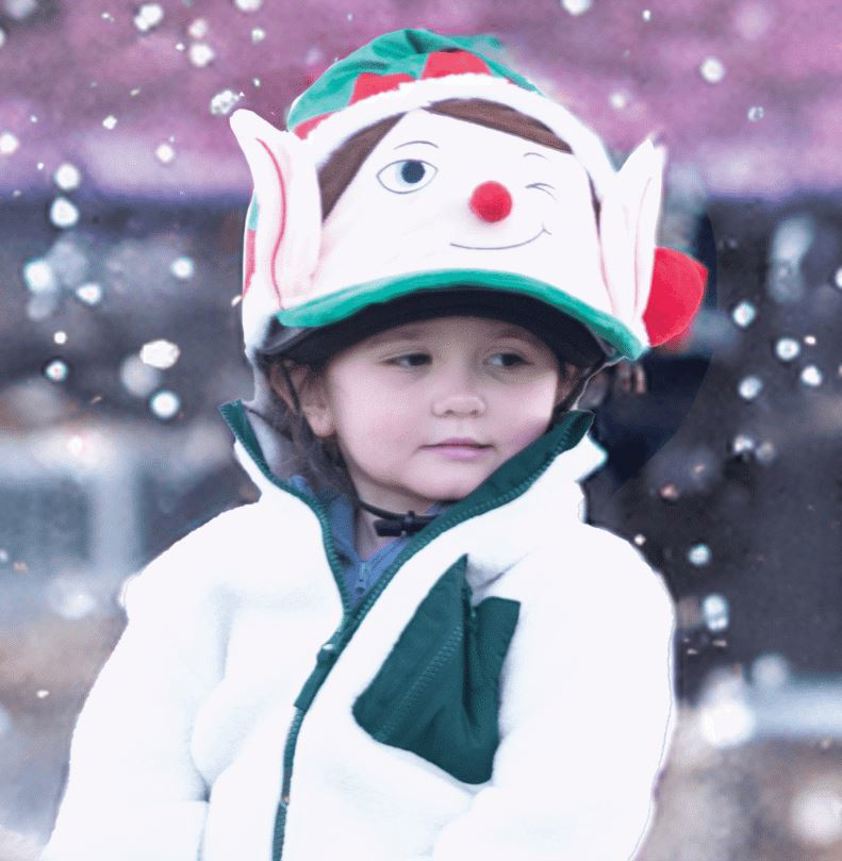 Cheeky Elf Christmas Hat Silks