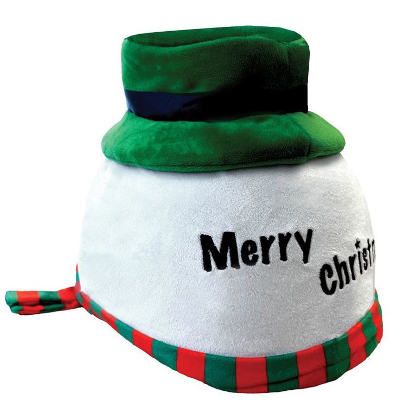 Freezy Snowman Christmas Hat Silks