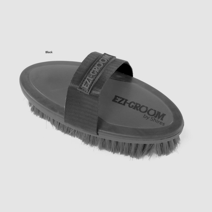 Grey Ezi-Groom Body Brush