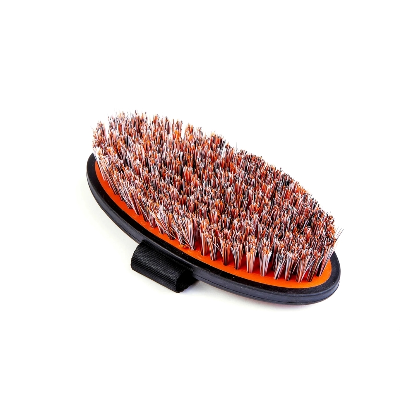 Orange Ezi-Groom Body Brush