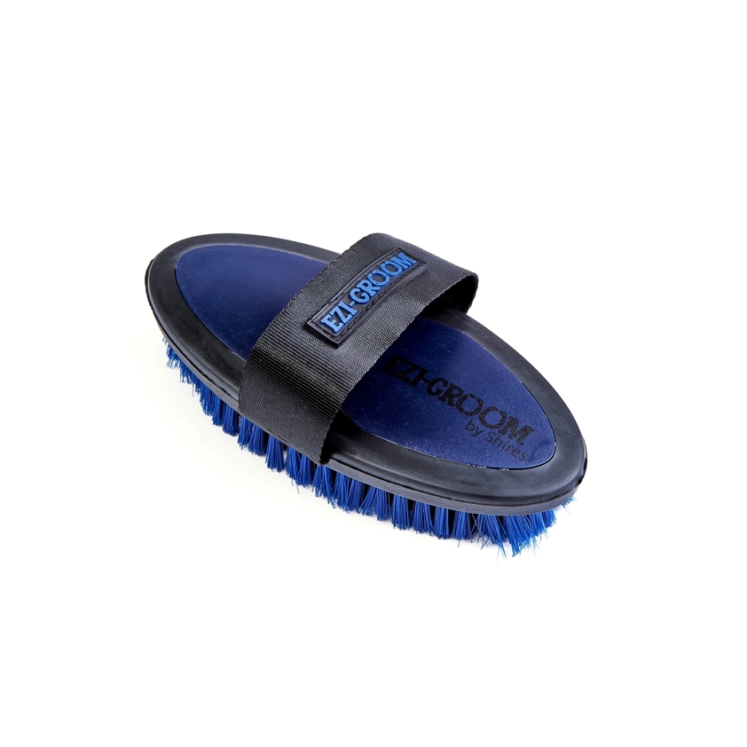 Navy Ezi-Groom Body Brush