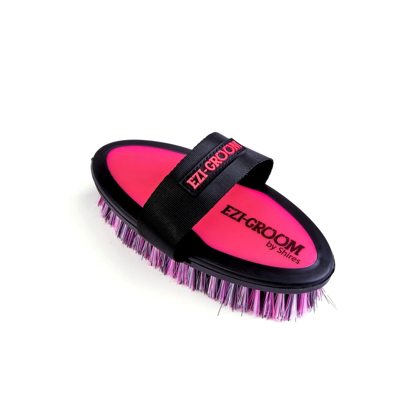 Bright Pink Ezi-Groom Body Brush