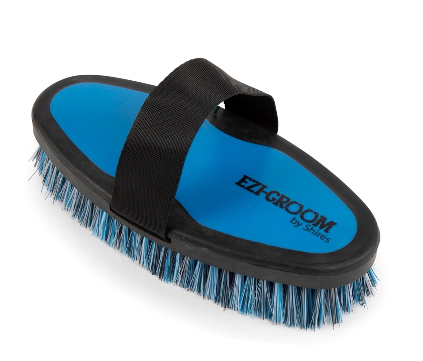 Bright Blue Ezi-Groom Body Brush