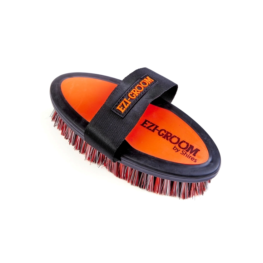 Orange Ezi-Groom Body Brush