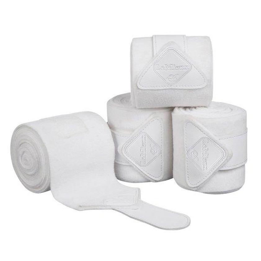 White LeMieux Polo Bandages