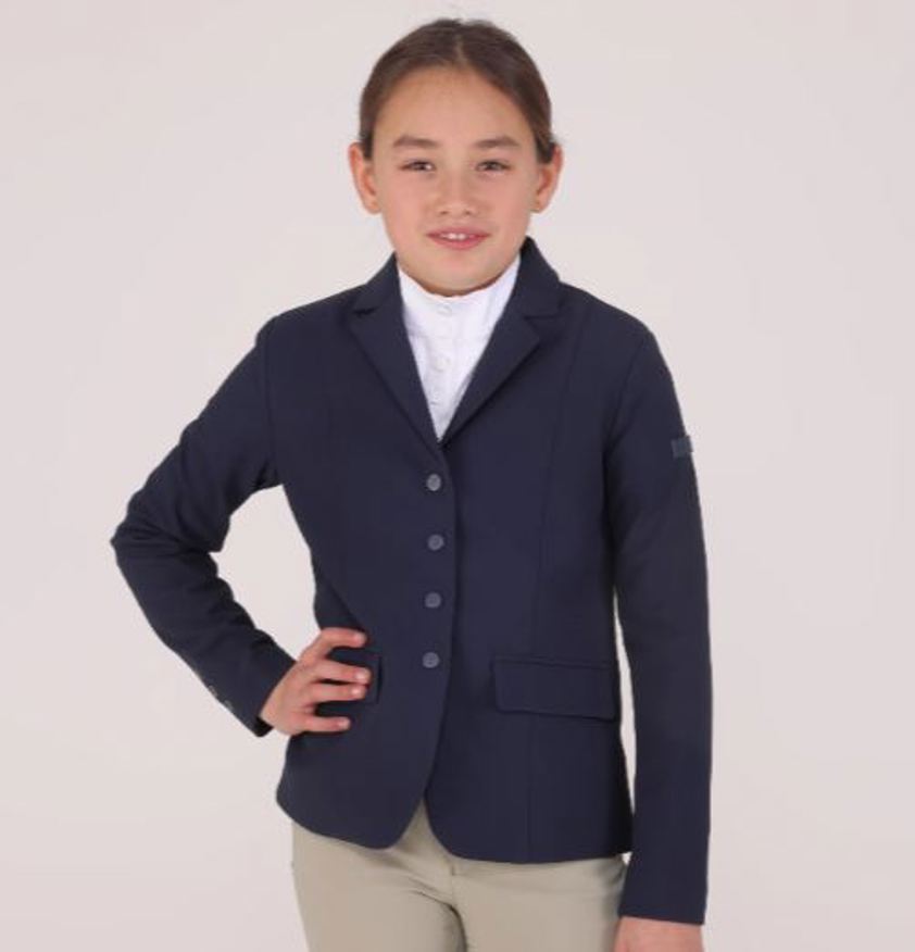 Navy Aubrion Optima MX Show Jacket -Young Rider