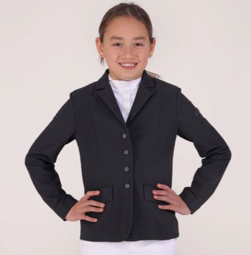 Black Aubrion Optima MX Show Jacket -Young Rider