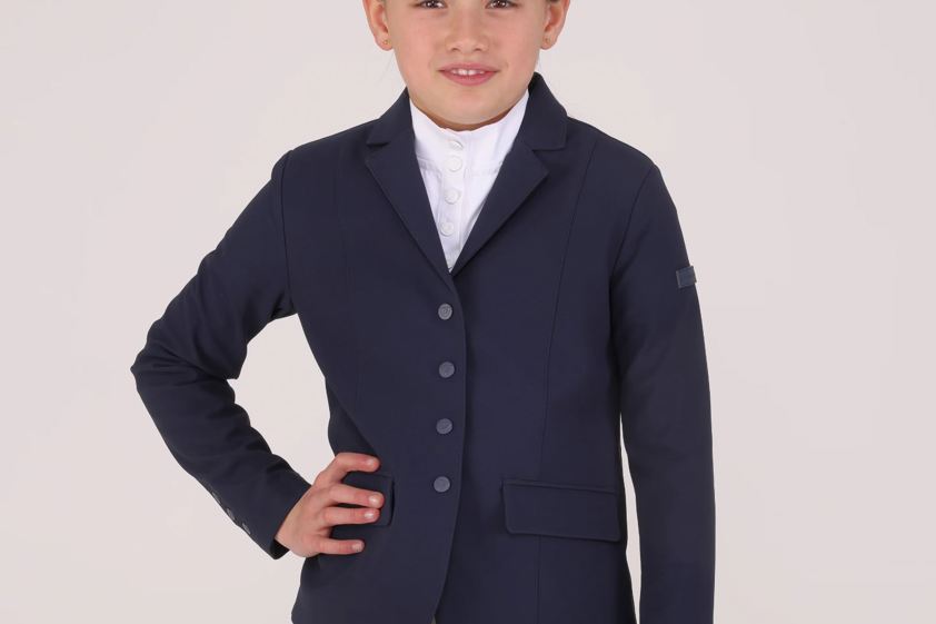 Navy Aubrion Optima MX Show Jacket -Young Rider