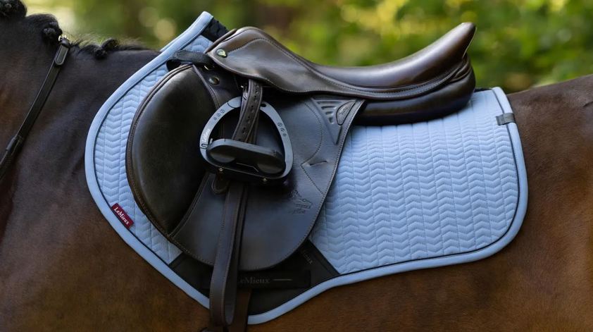 Powder Blue LeMieux Essence Close Contact Saddlecloth