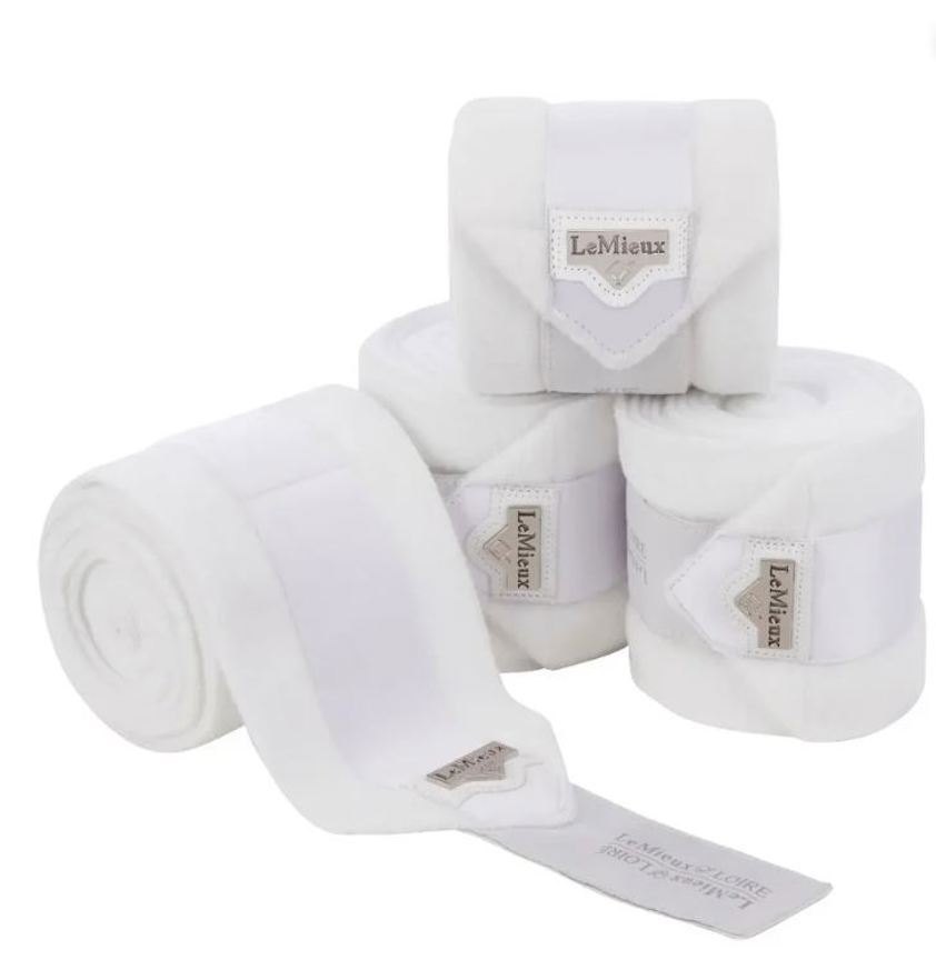 White LeMieux Loire Polo Bandages