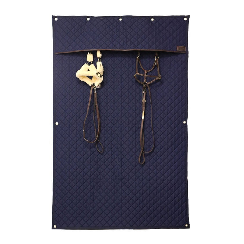 Navy Kentucky Stable Curtain