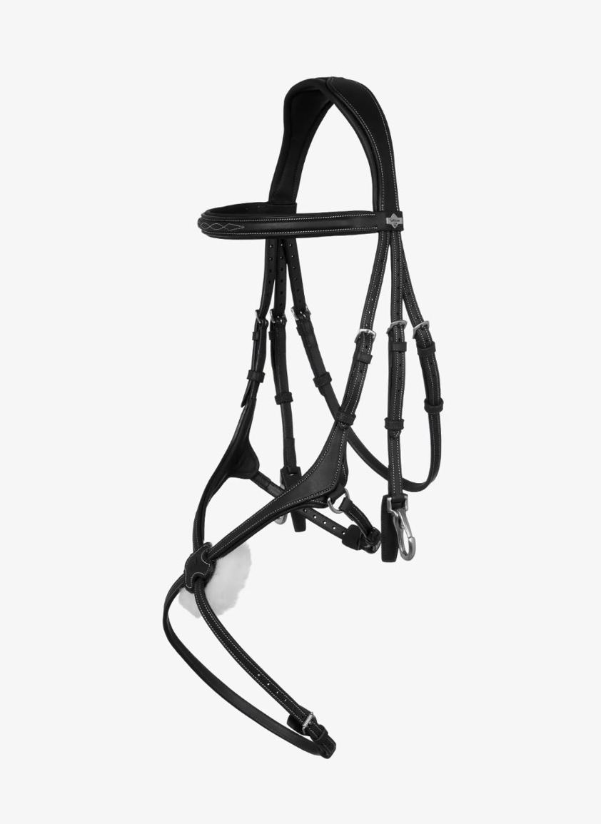 Black LeMieux Kudos Grackle Work Bridle