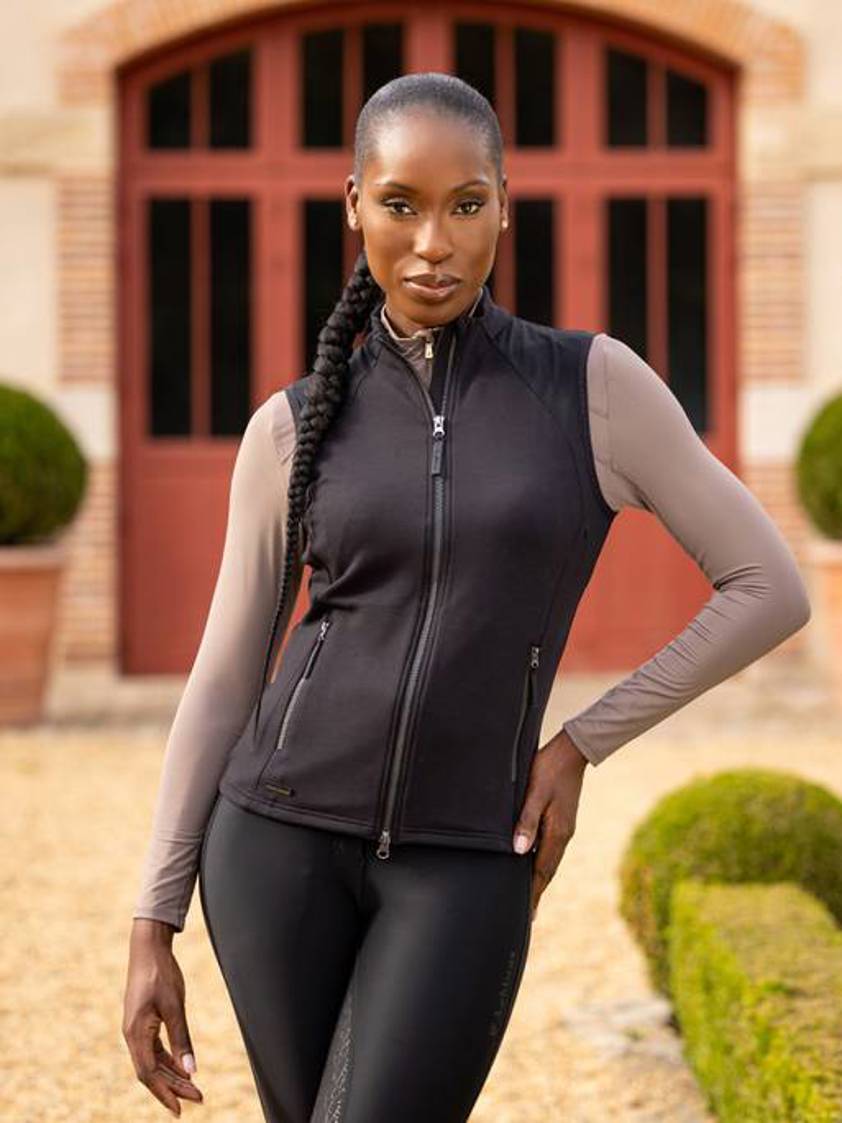 Black LeMieux Giselle Gilet