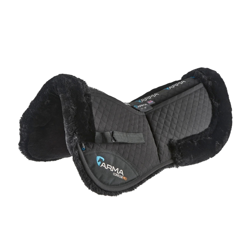 Black ARMA Corrective Lined Half Pad