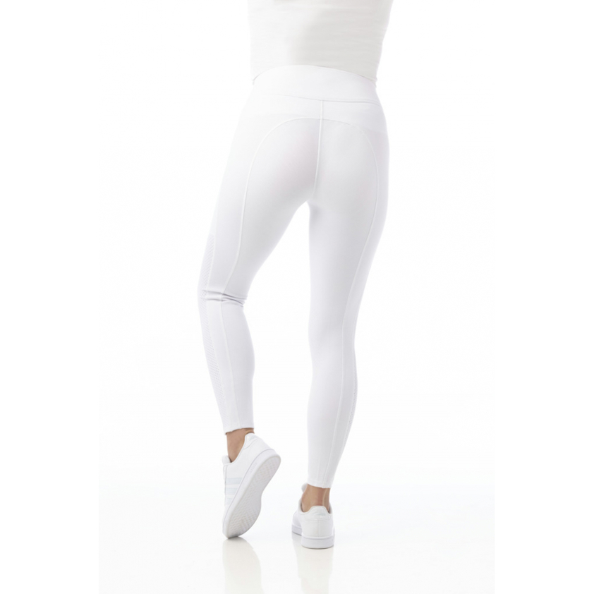 White Equi-Theme Akela Riding Tights