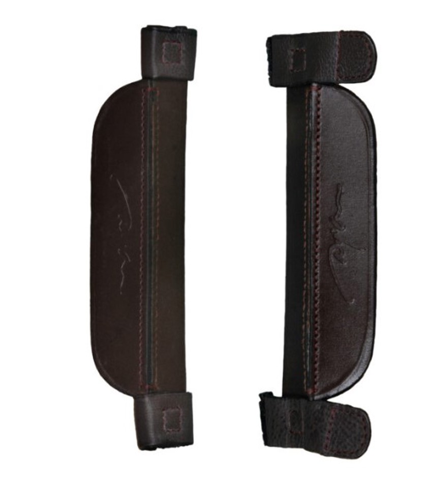 Brown Dy'on Leather Blinkers