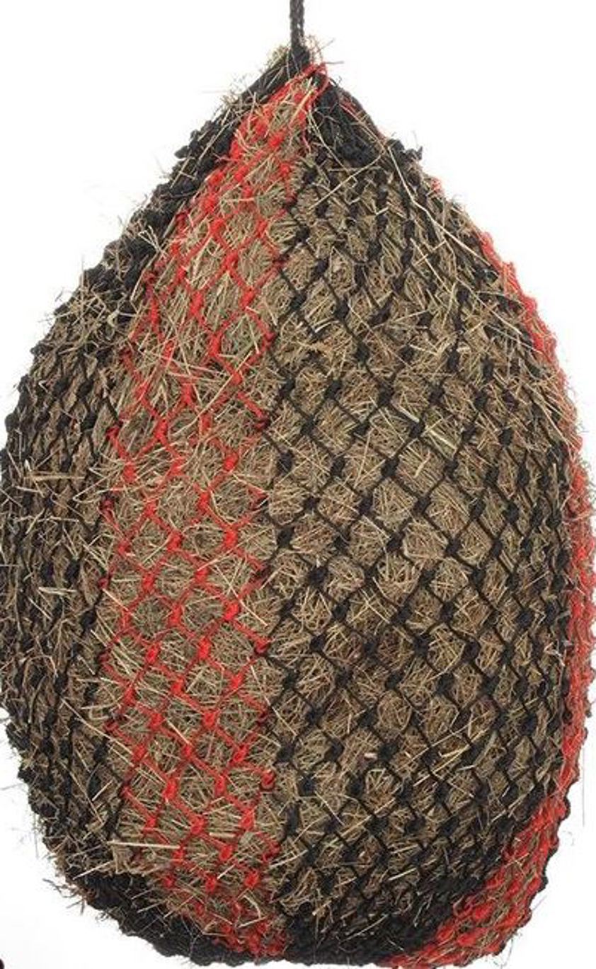 Red/Black Deluxe Haylage Net