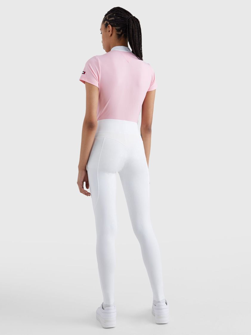 White Tommy Hilfiger Full Seat Smart Riding Leggings