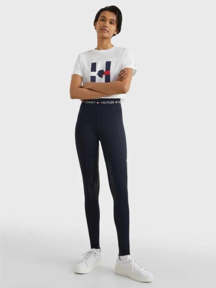 Desert Sky Tommy Hilfiger Full Seat Smart Riding Leggings