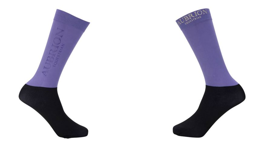 Heather Aubrion Equestrian Socks - Young Rider