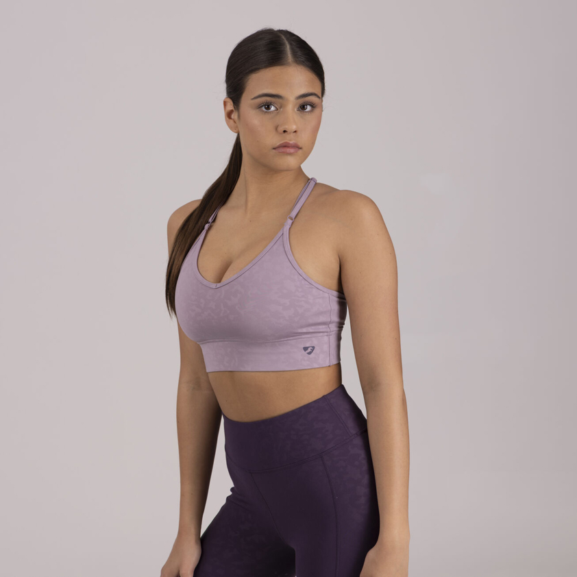 Mauve Aubrion Invigorate Sports Bra