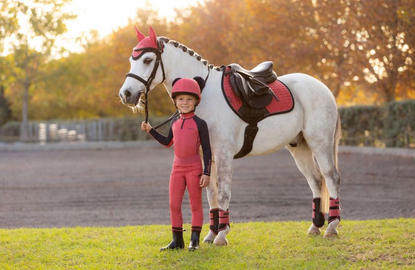 Cranberry LeMieux Mini Pull Ons