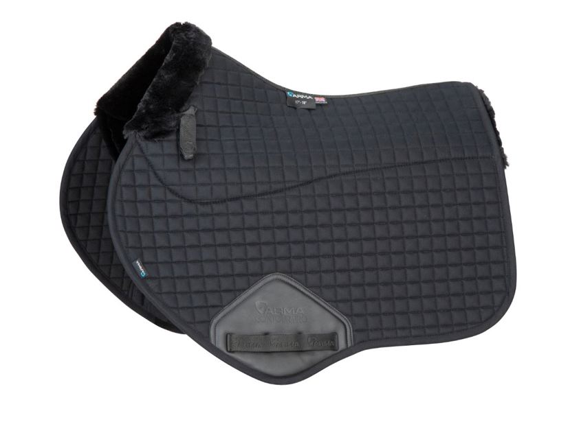 Black  Arma SupaFleece Jump Saddlecloth