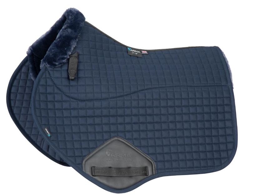 Navy  Arma SupaFleece Jump Saddlecloth