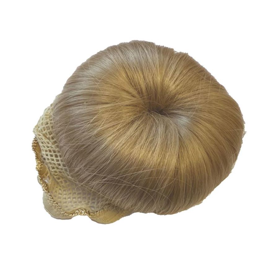 Natural Blonde Equetech Bun Extension Hairnet