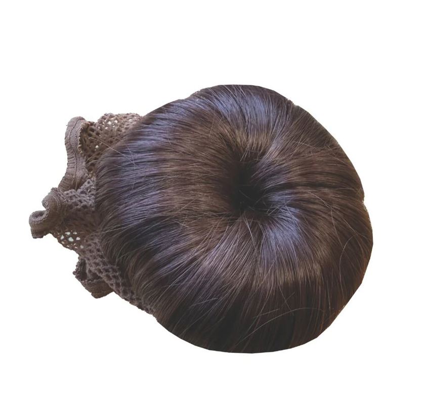 Brunette Equetech Bun Extension Hairnet