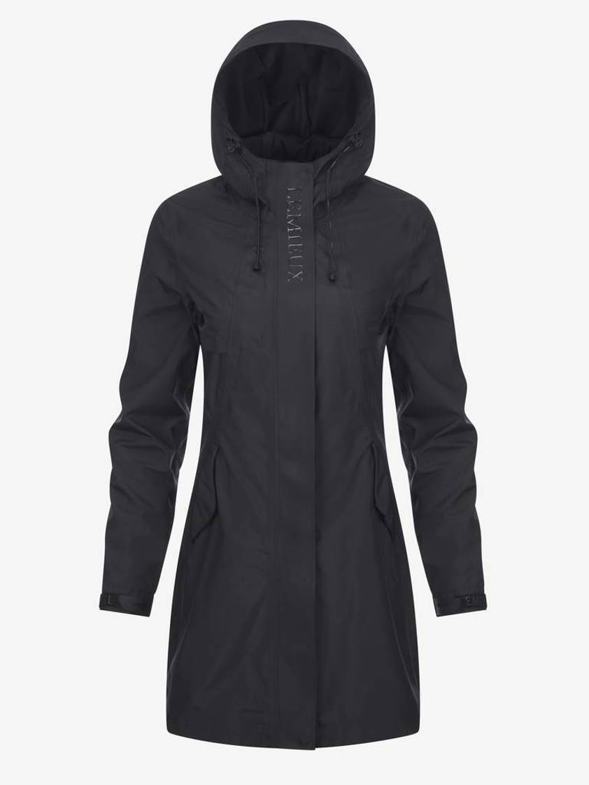 Black LeMieux Grace Long Rain Jacket