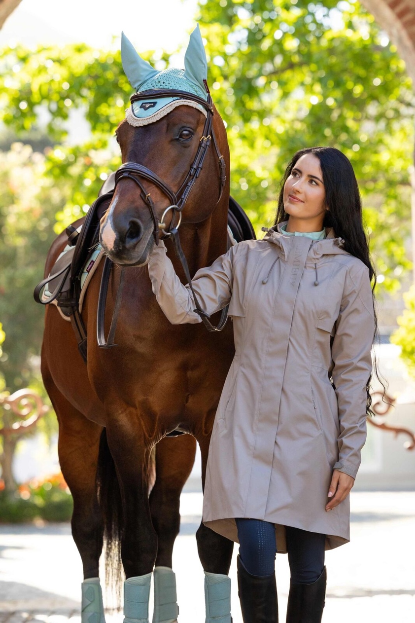 Pecan LeMieux Grace Long Rain Jacket