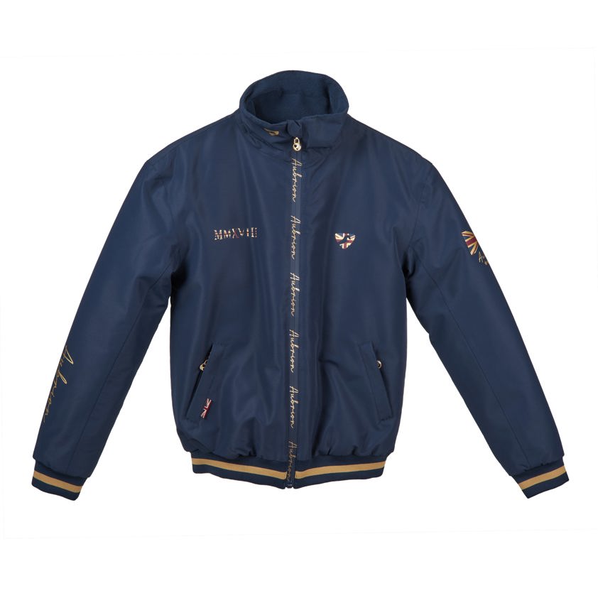 Navy Aubrion Junior Team Jacket