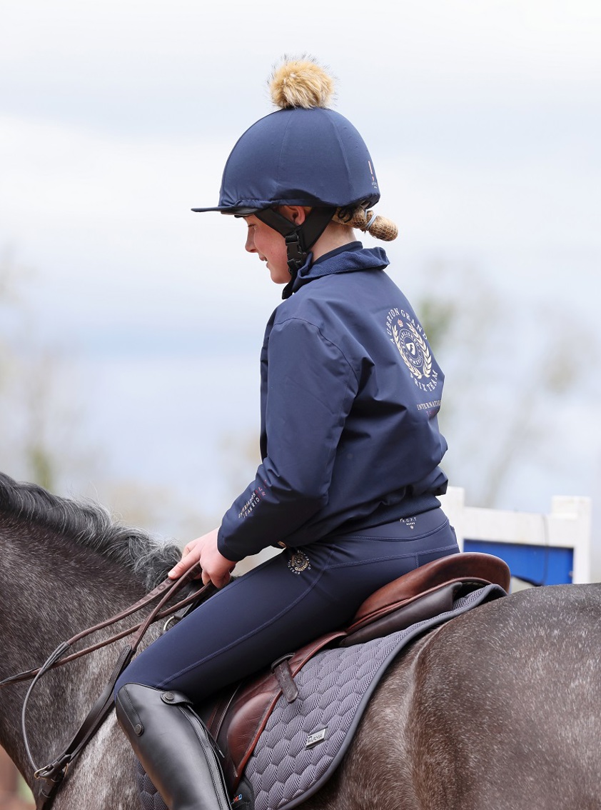 Navy G.P Aubrion Junior Team Jacket