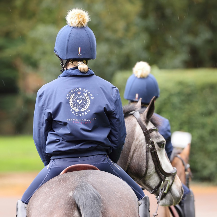 Navy G.P Aubrion Junior Team Jacket