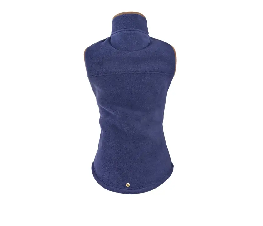 Navy Aubrion Core Fleece Gilet