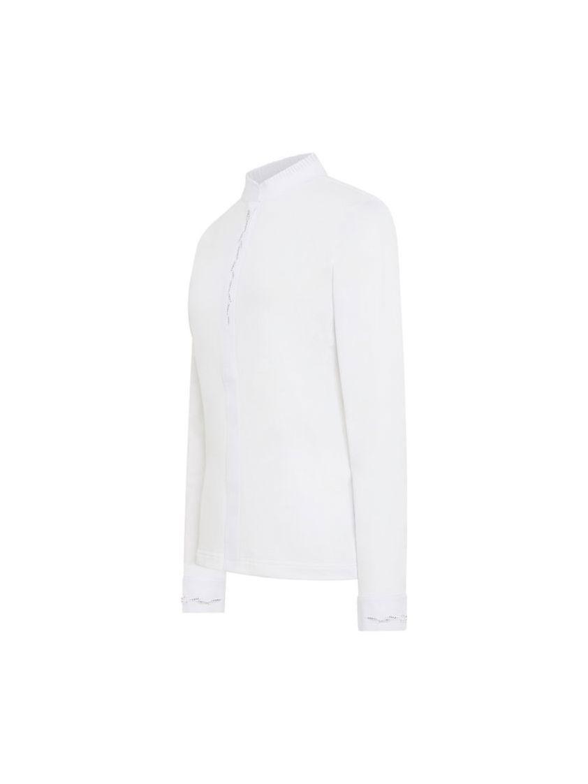 White Samshield Juliette Shirt