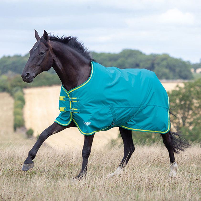 Green/Lime Shires Tempest 50G Turnout Rug
