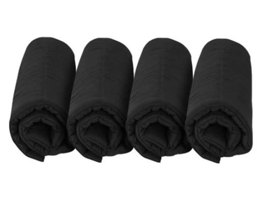 Black Kentucky Quilted Stable Wraps
