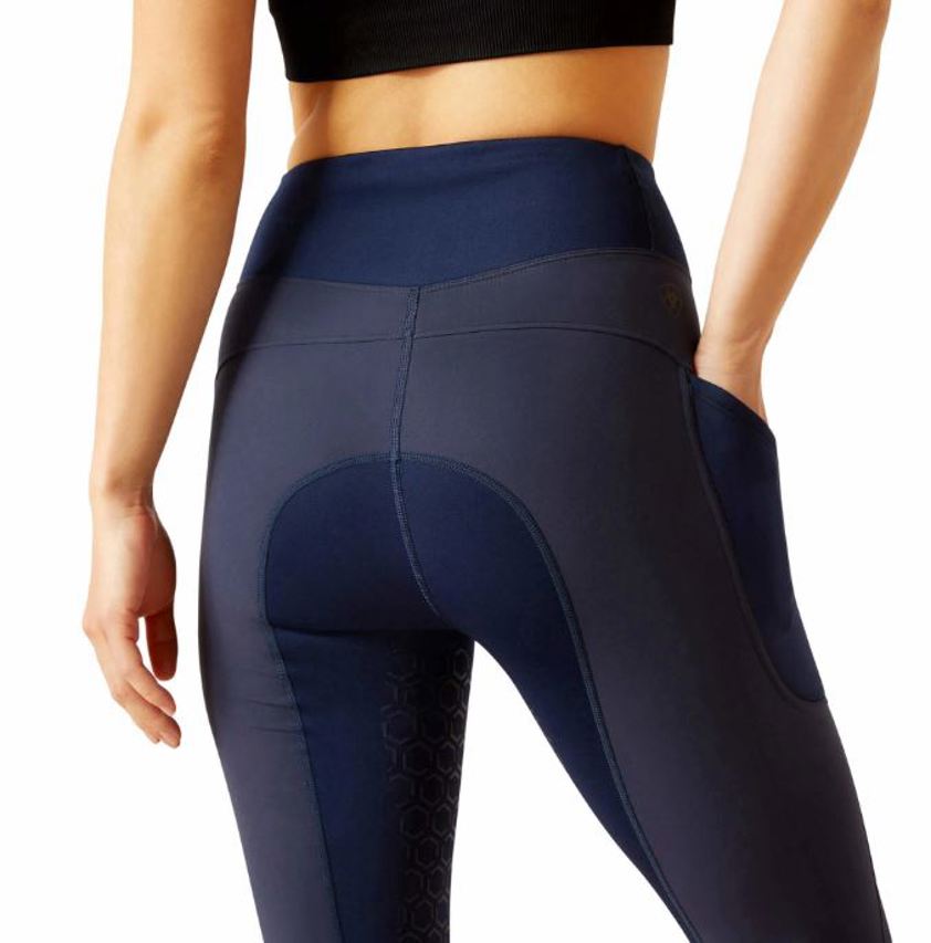 Navy Ariat Boreas Half Grip Tight