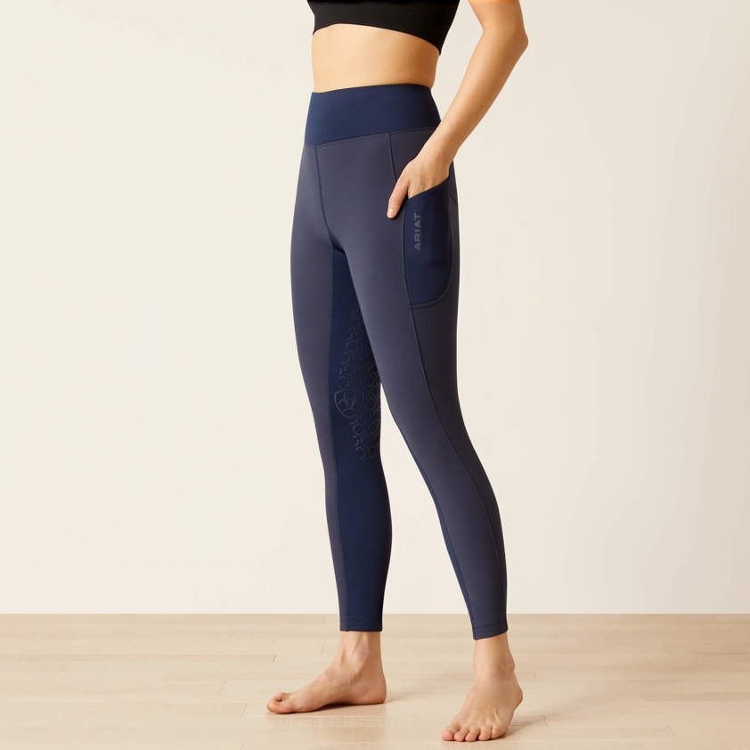 Navy Ariat Boreas Half Grip Tight