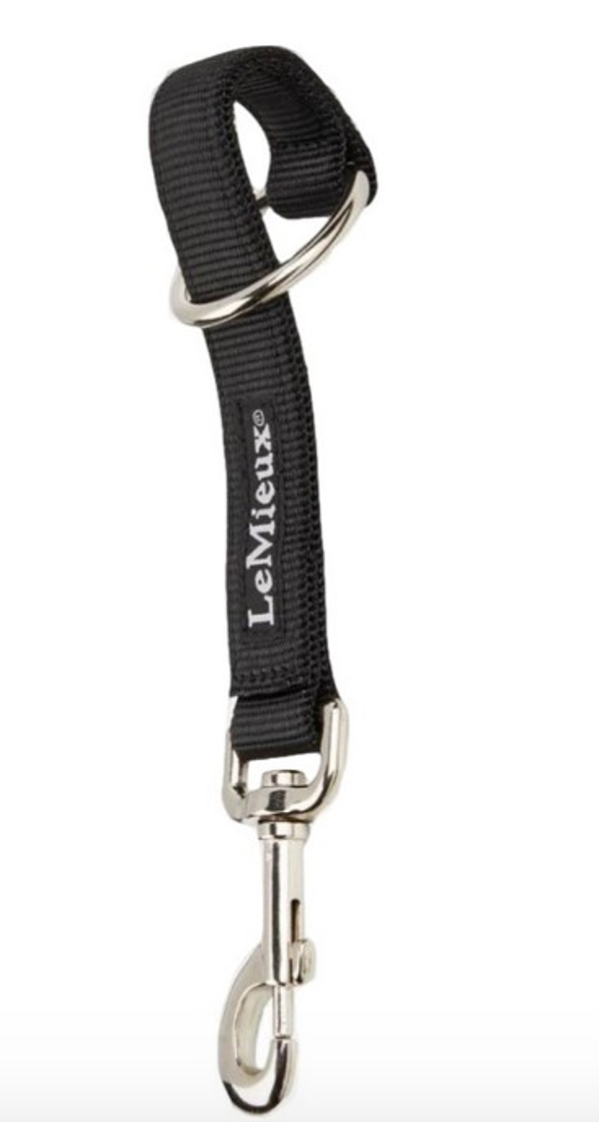 Black LeMieux Hook & Loop Strap