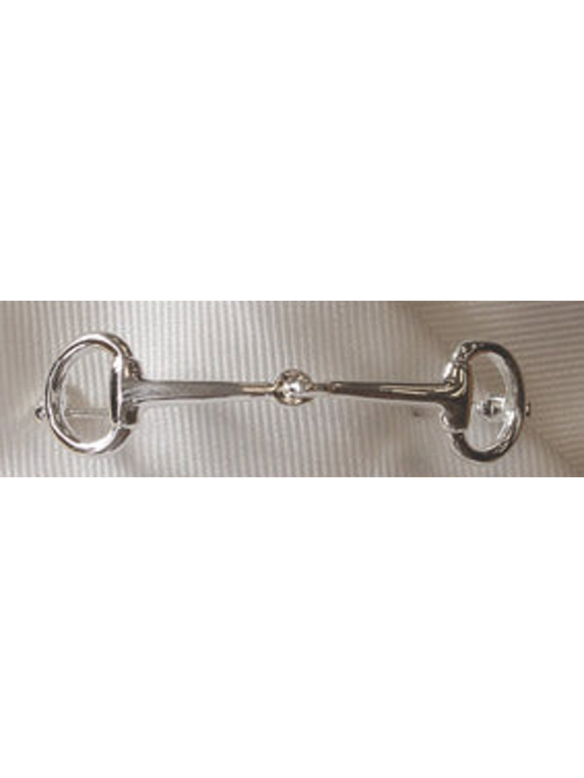 Silver Snaffle Stock Pin