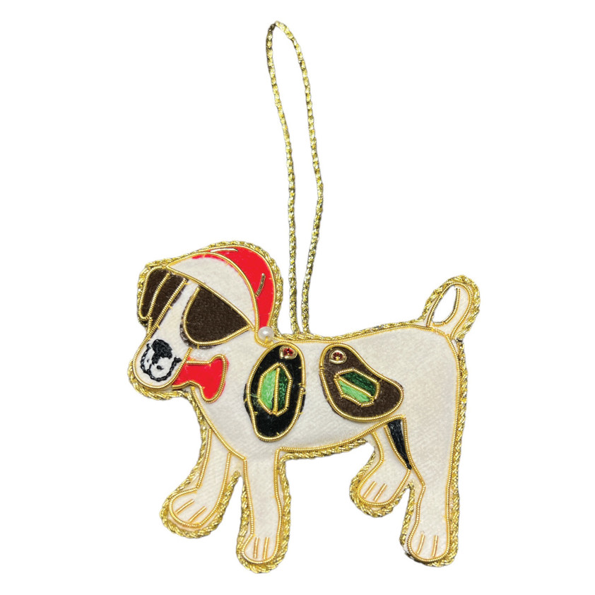 Jack Russell Christmas Tree Decoration