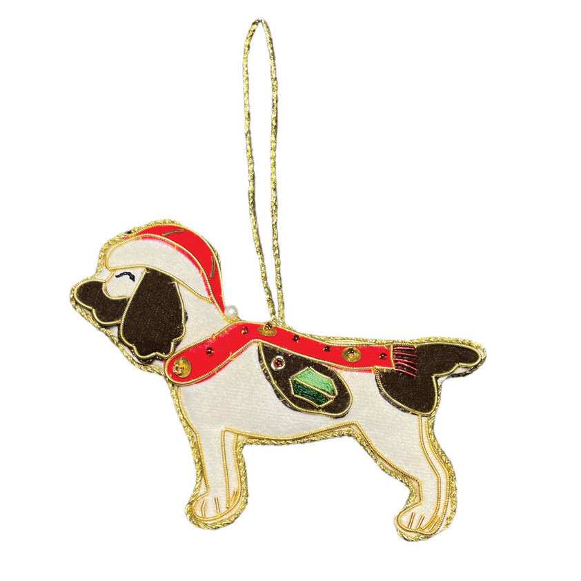 Springer Spaniel Christmas Tree Decoration