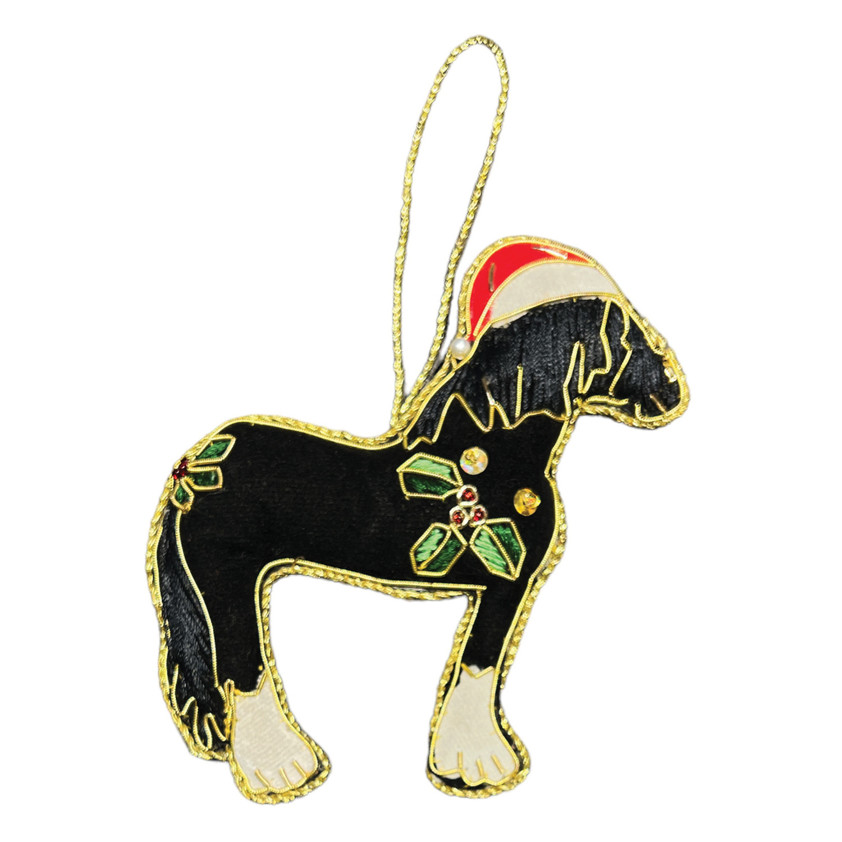 Cob Horse Christmas Tree Decoration