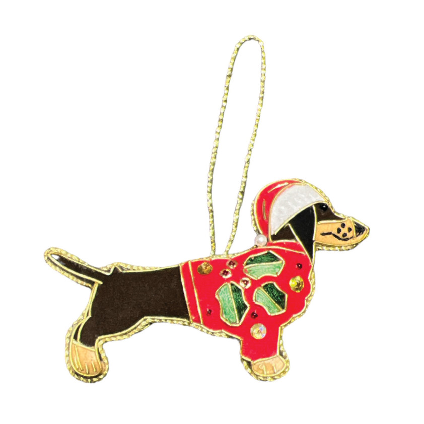 Dachshund Christmas Tree Decoration