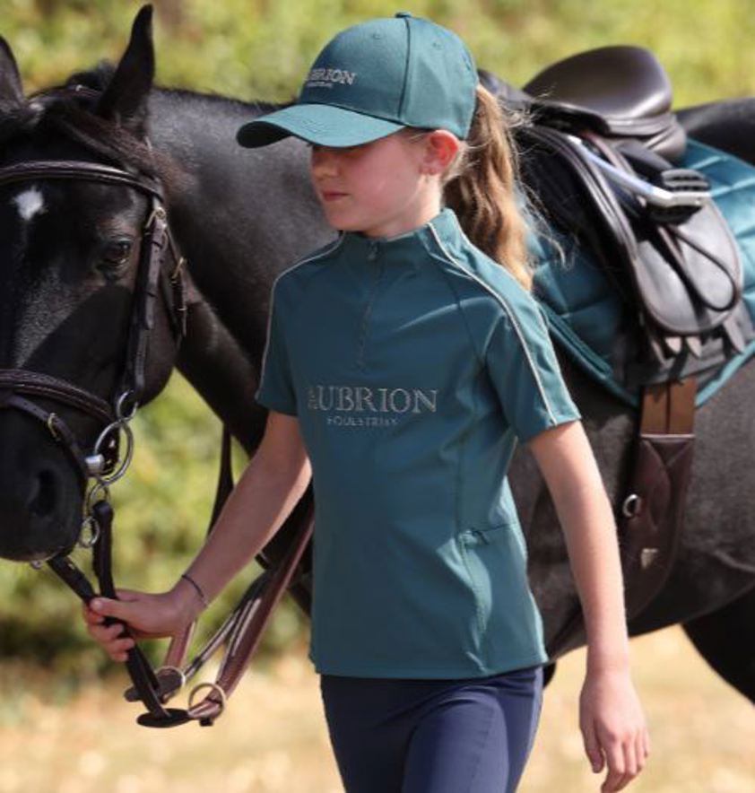 Thyme Aubrion Equestrian Short Sleeve Base Layer -Young Rider