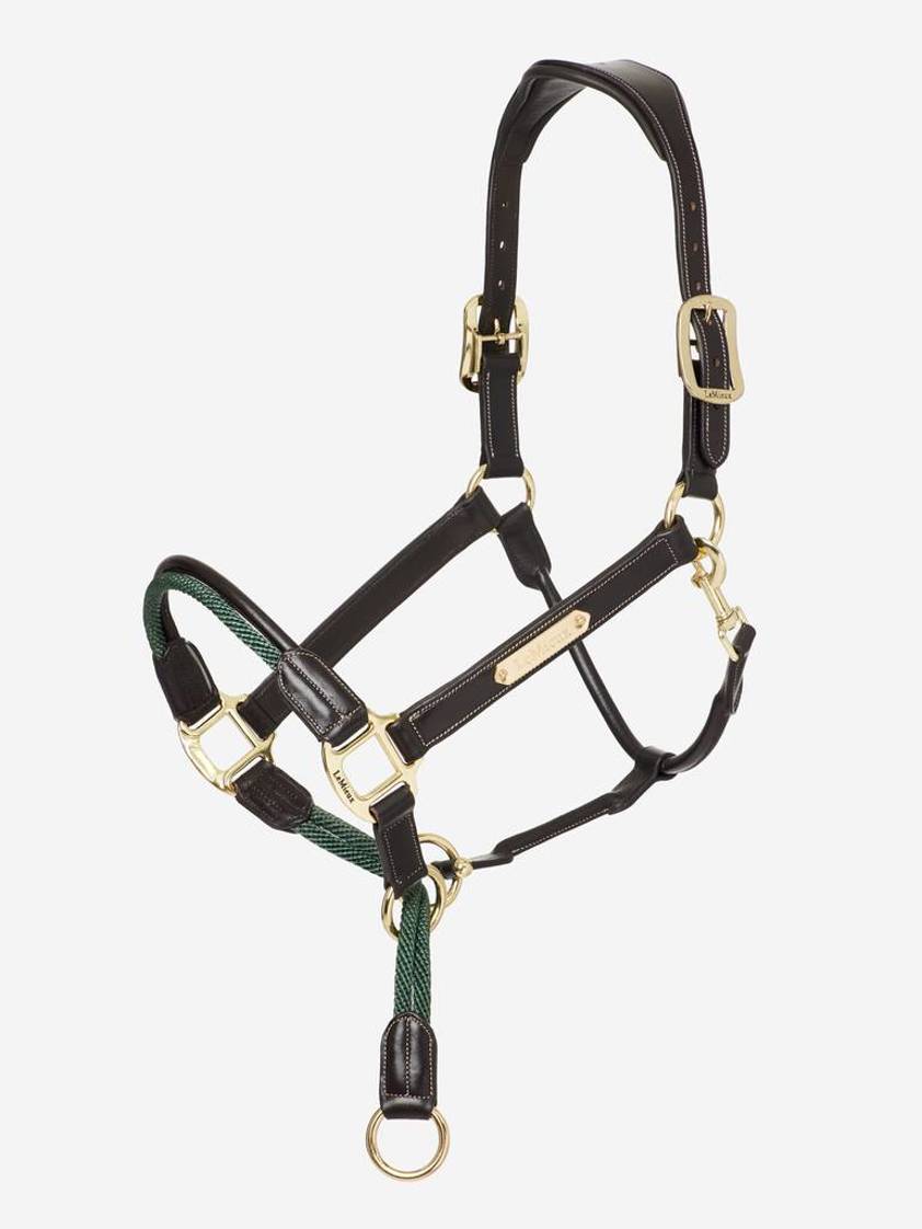 Brown LeMieux Rope Control Headcollar