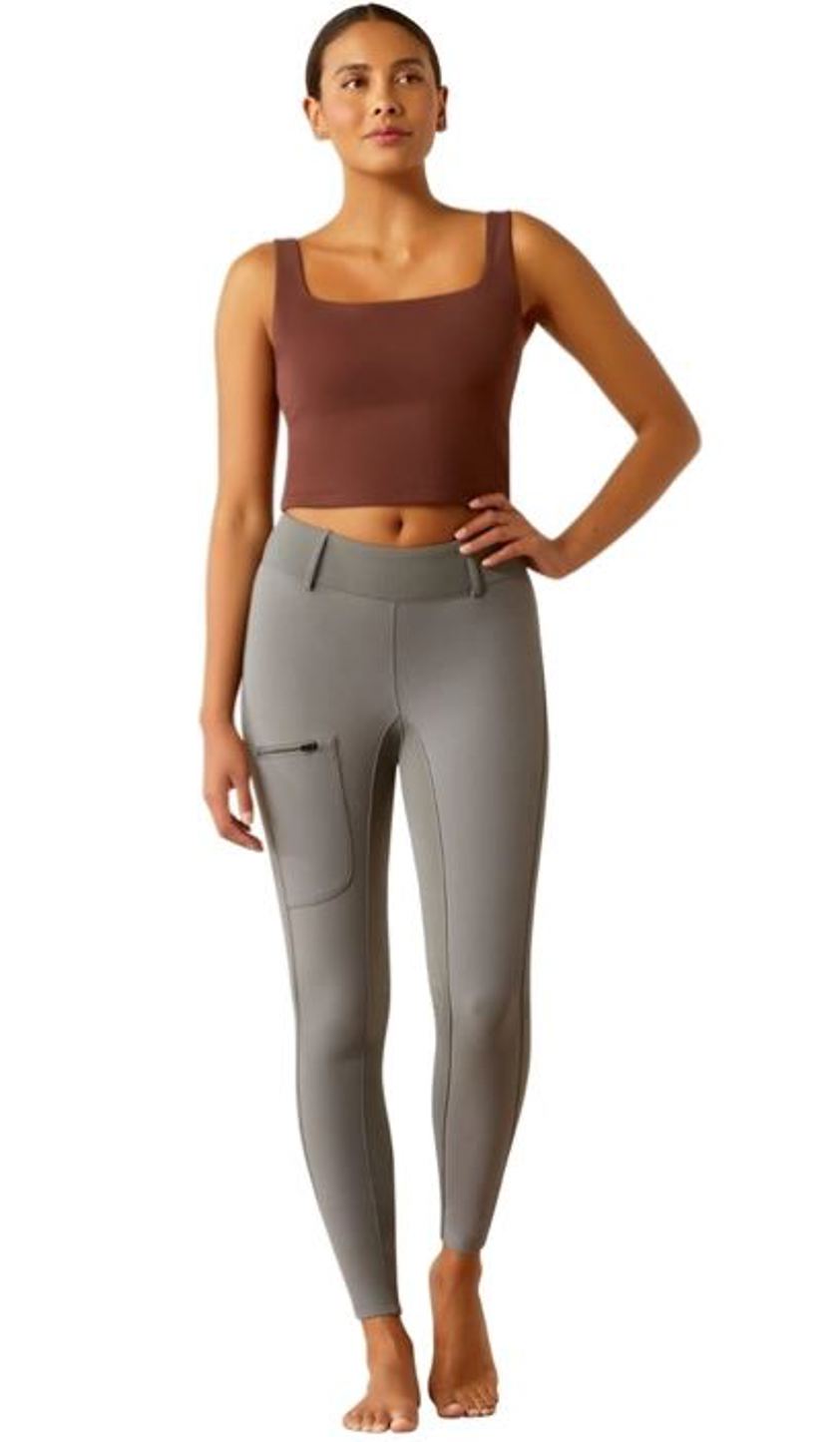Quiet Shade Ariat Boreas 2.0 Half Grip Riding Tights